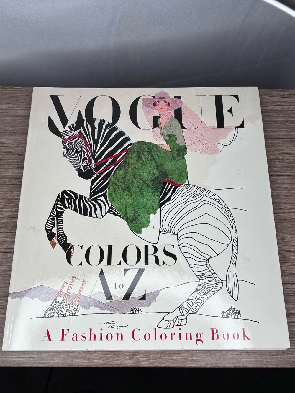 🐼 3/$25 NWT Vogue  Colors A to Z Fashion Coloring Book